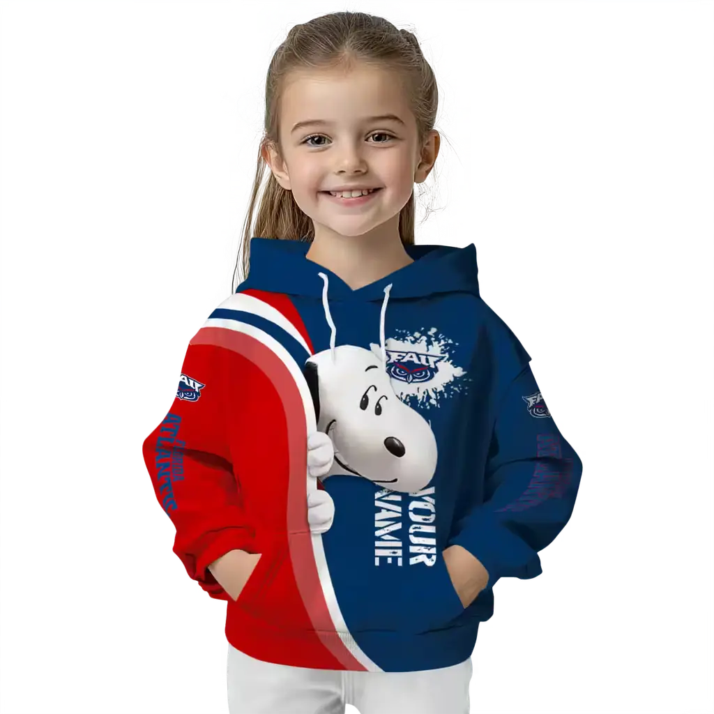 customized florida atlantic owls peeking snoopy blue hoodie top rated customized florida atlantic owls peeking snoopy blue hoodie top rated