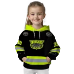 customized florida atlantic owls safety motif black neon green hoodie best selling
