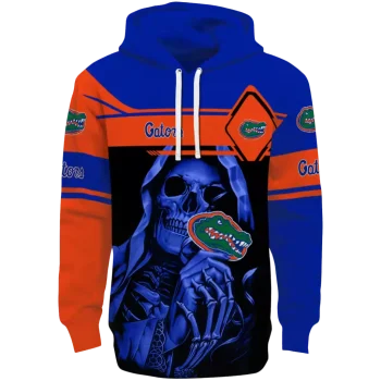 customized florida gators grim reaper blue black hoodie best selling