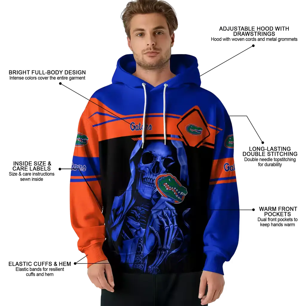 customized florida gators grim reaper blue black hoodie latest model customized florida gators grim reaper blue black hoodie latest model