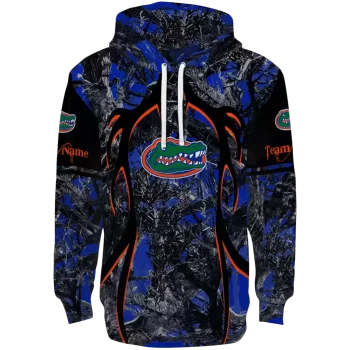 customized florida gators hunting theme blue black hoodie best selling