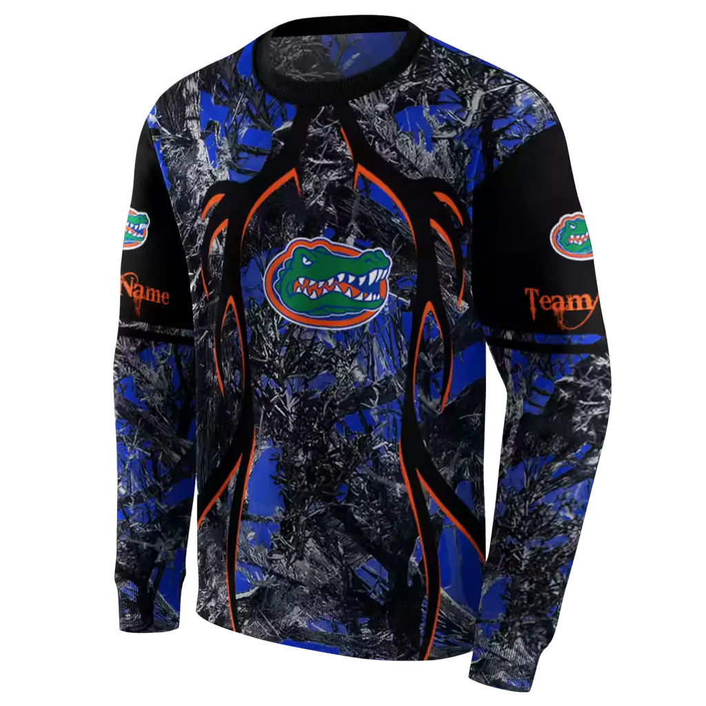 customized florida gators hunting theme blue black hoodie new arrival customized florida gators hunting theme blue black hoodie new arrival
