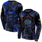 customized florida gators hunting theme blue black hoodie best selling