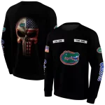 customized florida gators punisher skull black hoodie best selling