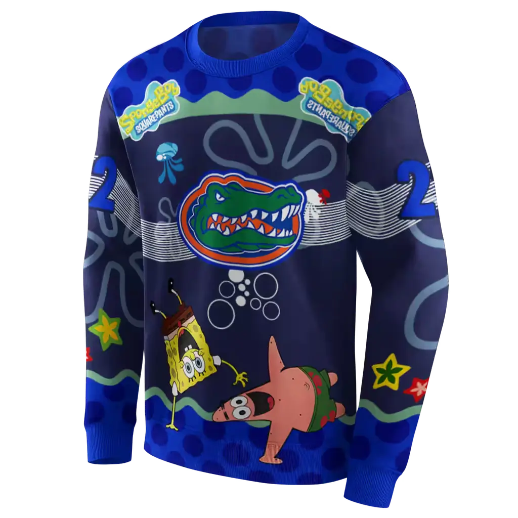 customized florida gators spongebob patrick star blue navy hoodie new arrival customized florida gators spongebob patrick star blue navy hoodie new arrival