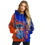 customized florida gators stitch blue hoodie best selling