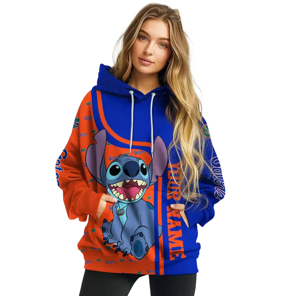 customized florida gators stitch blue hoodie high quality customized florida gators stitch blue hoodie high quality