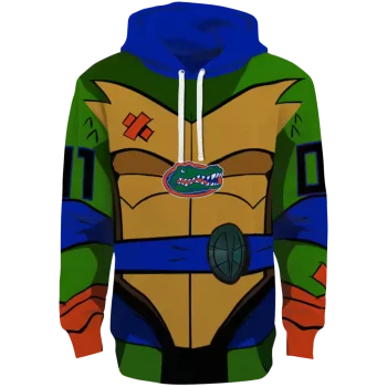 customized florida gators superhero armor blue green hoodie best selling