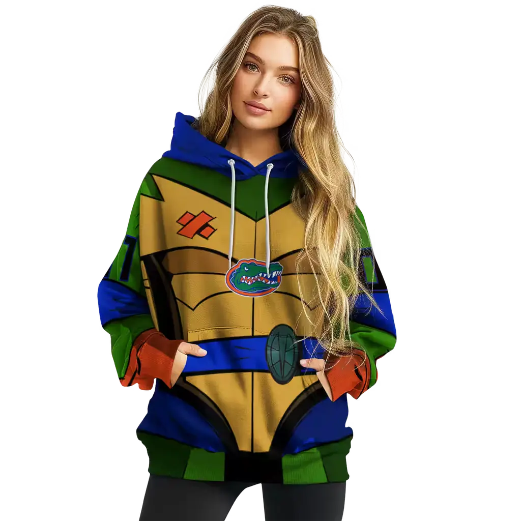 customized florida gators superhero armor blue green hoodie high quality customized florida gators superhero armor blue green hoodie high quality