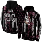 customized florida state seminoles distressed flag garnet black hoodie best selling