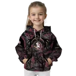 customized florida state seminoles hunting theme garnet black hoodie best selling