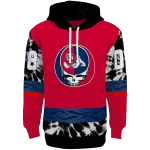 customized fresno state bulldogs grateful vibes red hoodie best selling