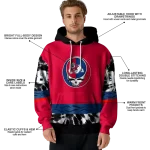 customized fresno state bulldogs grateful vibes red hoodie best selling