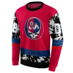 customized fresno state bulldogs grateful vibes red hoodie best selling