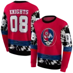 customized fresno state bulldogs grateful vibes red hoodie best selling