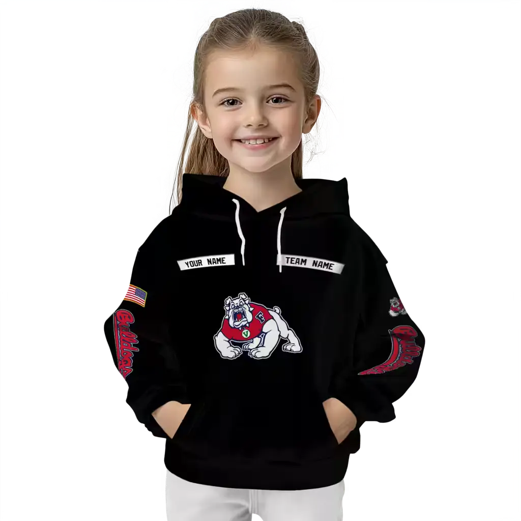 customized fresno state bulldogs punisher skull black hoodie top rated customized fresno state bulldogs punisher skull black hoodie top rated