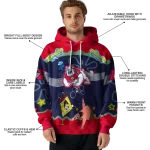 customized fresno state bulldogs spongebob patrick star red navy hoodie best selling