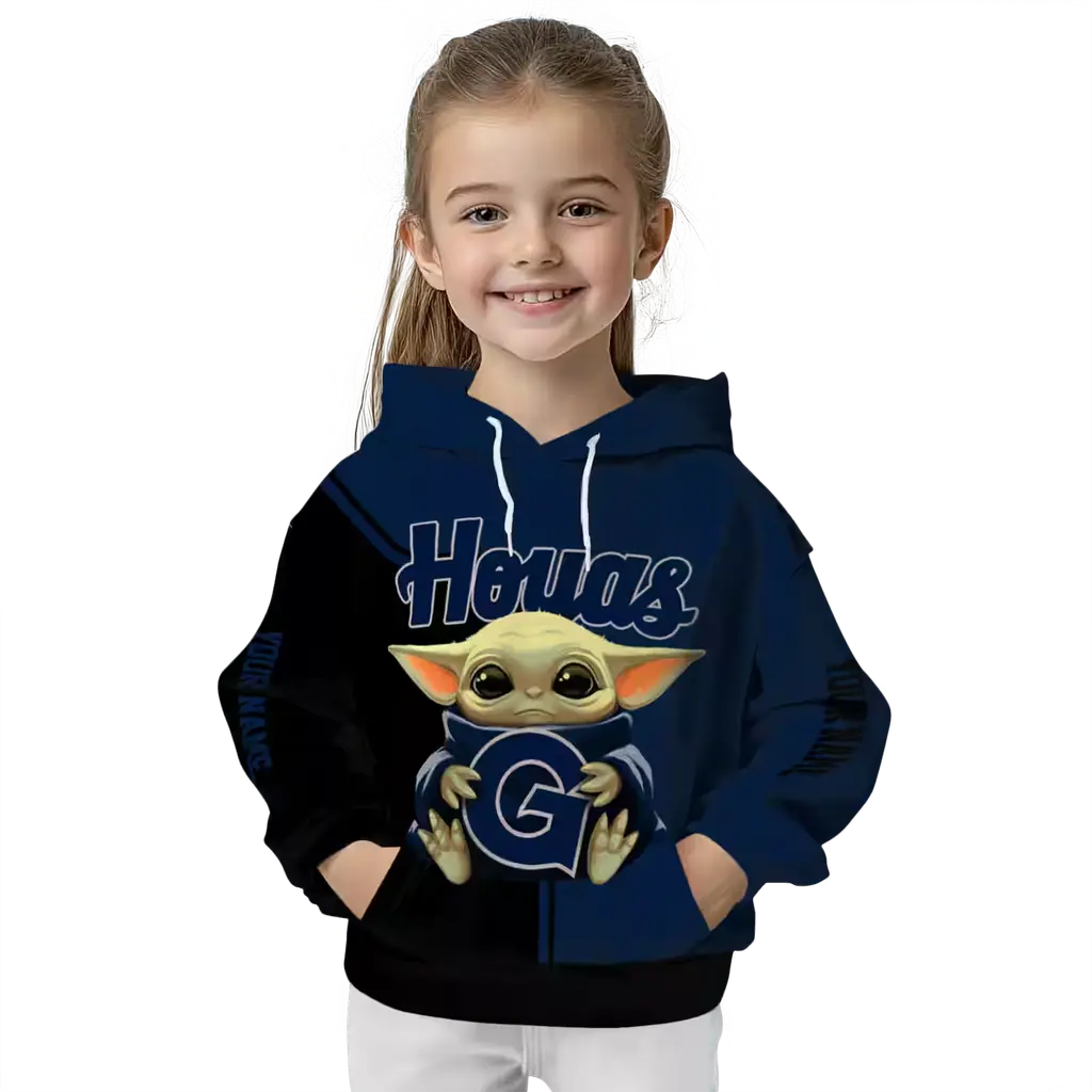 customized georgetown hoyas baby yoda blue black hoodie top rated customized georgetown hoyas baby yoda blue black hoodie top rated