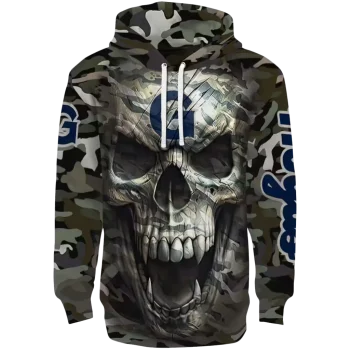 customized georgetown hoyas camo skull hoodie best selling