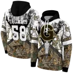 customized georgetown hoyas forest silhouette hoodie best selling