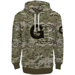 customized georgetown hoyas military style hoodie best selling
