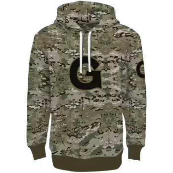 customized georgetown hoyas military style hoodie best selling