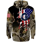 customized georgetown hoyas tree camo hoodie best selling