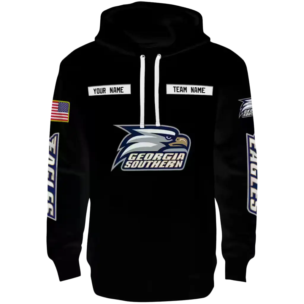 customized georgia southern eagles punisher skull black hoodie best selling customized georgia southern eagles punisher skull black hoodie best selling