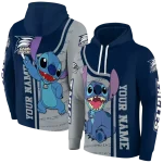 customized georgia southern eagles stitch blue hoodie best selling
