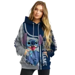 customized georgia southern eagles stitch blue hoodie best selling