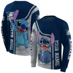 customized georgia southern eagles stitch blue hoodie best selling