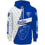 customized georgia state panthers abstract shape blue hoodie best selling
