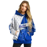 customized georgia state panthers abstract shape blue hoodie best selling