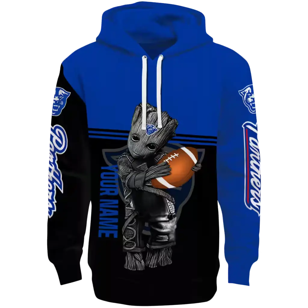 customized georgia state panthers baby groot blue black hoodie best selling customized georgia state panthers baby groot blue black hoodie best selling
