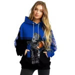 customized georgia state panthers baby groot blue black hoodie best selling