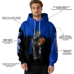 customized georgia state panthers baby groot blue black hoodie best selling