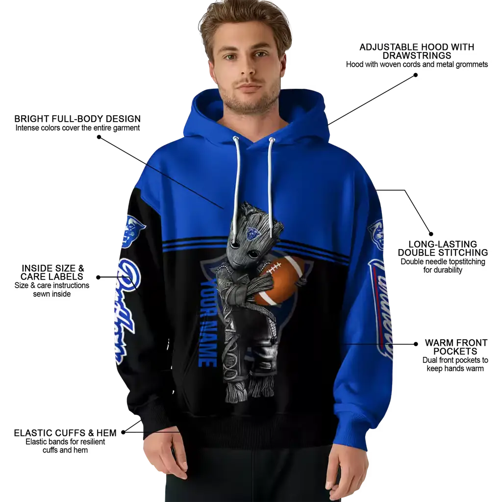 customized georgia state panthers baby groot blue black hoodie latest model customized georgia state panthers baby groot blue black hoodie latest model