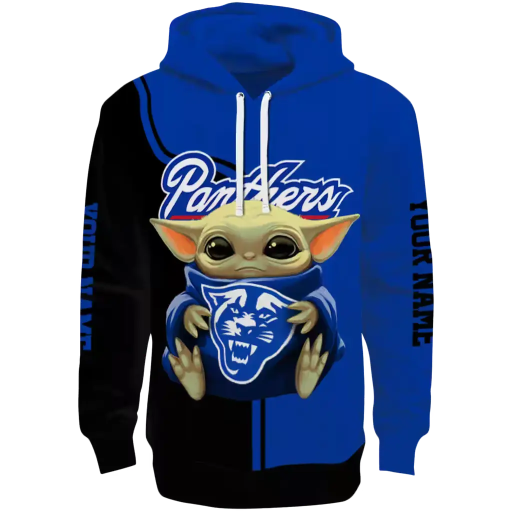 customized georgia state panthers baby yoda blue black hoodie best selling customized georgia state panthers baby yoda blue black hoodie best selling