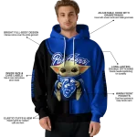 customized georgia state panthers baby yoda blue black hoodie best selling