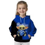 customized georgia state panthers baby yoda blue black hoodie best selling