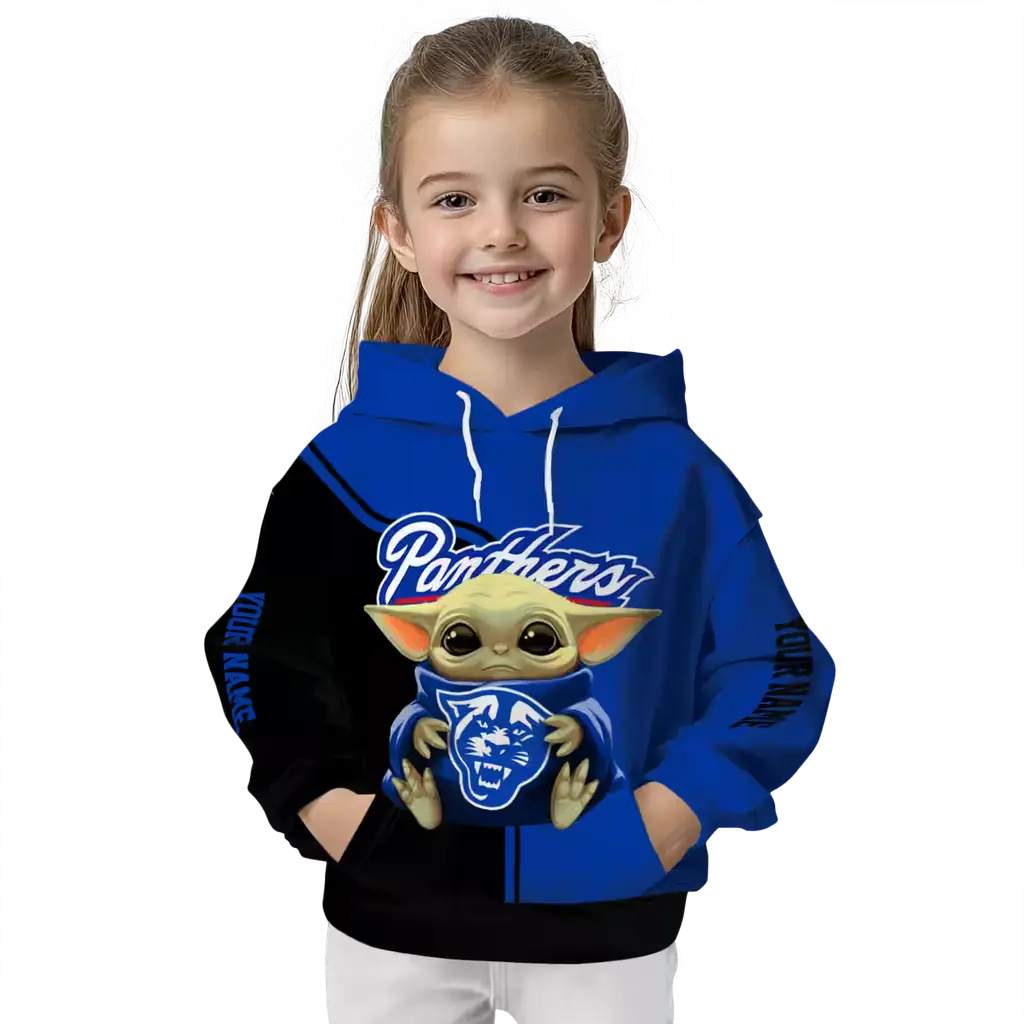customized georgia state panthers baby yoda blue black hoodie top rated customized georgia state panthers baby yoda blue black hoodie top rated