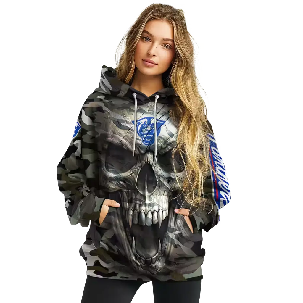 customized georgia state panthers camo skull hoodie high quality customized georgia state panthers camo skull hoodie high quality