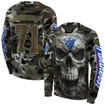 customized georgia state panthers camo skull hoodie best selling