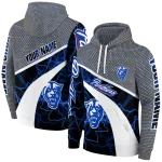customized georgia state panthers hexagonal mesh blue black gray hoodie best selling