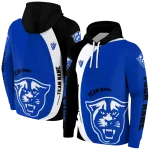 customized georgia state panthers minimalist design blue black hoodie best selling