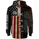 customized georgia tech yellow jackets american pride hoodie best selling