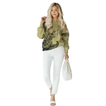 customized georgia tech yellow jackets deer silhouette gold hoodie best selling