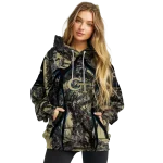 customized georgia tech yellow jackets hunting theme gold black hoodie best selling