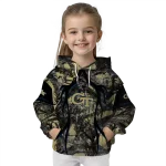 customized georgia tech yellow jackets hunting theme gold black hoodie best selling