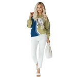 customized georgia tech yellow jackets peeking snoopy gold hoodie best selling